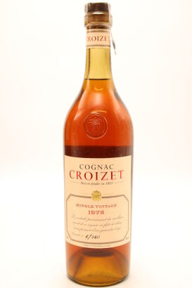 (1) 1972 Croizet Single Vintage Cognac, France #8/360 (GB)