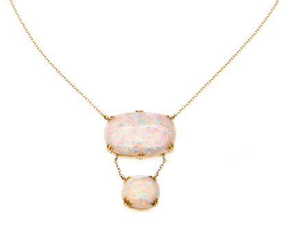 18ct Opal Necklace