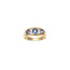 18ct Estate Sapphire and Diamond Ring