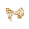 18ct Diamond Bow Brooch