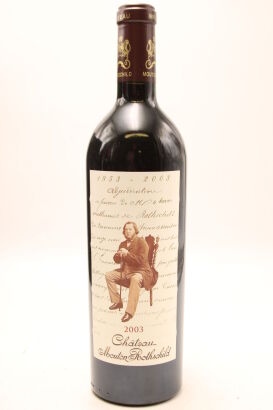 (1) 2003 Chateau Mouton Rothschild, Pauillac [JR16.5]