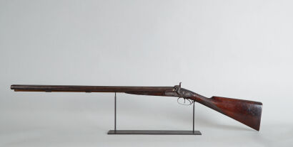 A Nineteenth Century Double-Barrelled Shotgun by W& C Scott & Son