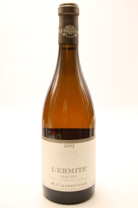 (1) 2003 M. Chapoutier Ermitage l'Ermite, Rhone [RP100] [WS99]