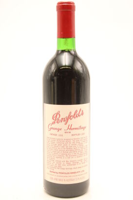 (1) 1986 Penfolds Grange Bin 95, South Australia [RP99][JR17.5]