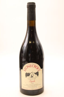 (1) 1999 Stonecroft Syrah, Gimblett Gravels