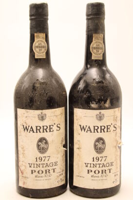 (2) 1977 Warre's Vintage Port, Portugal (BSL)