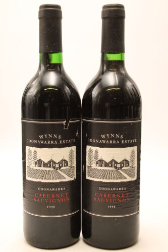 (2) 1998 Wynns Coonawarra Estate Black Label Cabernet Sauvignon, Coonawarra