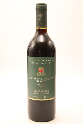 (1) 1998 Villa Maria Cellar Selection Merlot Cabernet Sauvignon, Hawke's Bay