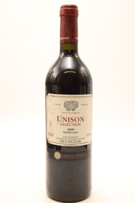 (1) 2000 Unison Vineyard Unison Selection Red, Gimblett Gravels