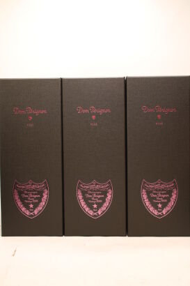 (3) 2005 Dom Perignon Rose, Champagne [JR18.5] [WS95] [WE95] (GB)