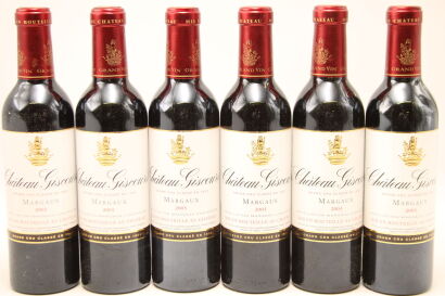 (6) 2003 Chateau Giscours, Margaux 375ml