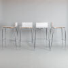 A Set of Four Liberty Stools by Issa Furniture - 2