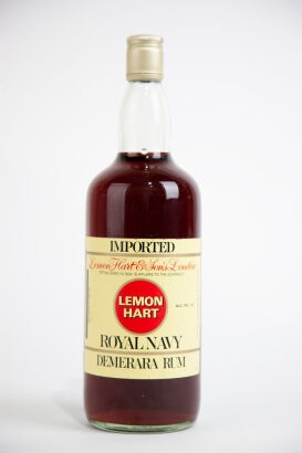 *(1) Lemon Hart Royal Navy Demerara Rum 1125ml c1970s, 40% abv