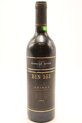 (1) 1996 George Wyndham Bin 555 Shiraz, South Eastern Australia