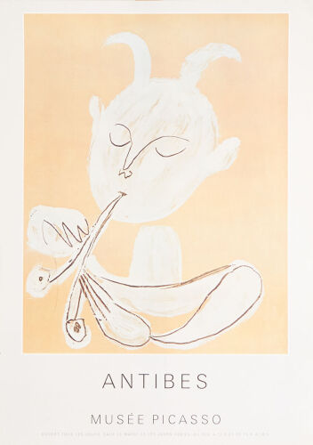 A Pablo Picasso, Antibes Musee Poster