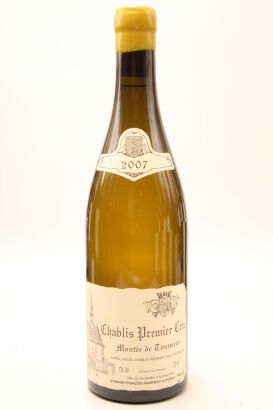 (1) 2007 Domaine Francois Raveneau Montee de Tonnerre, Chablis Premier Cru