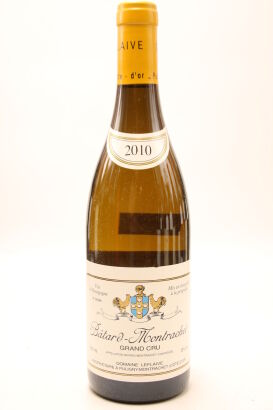 (1) 2010 Domaine Leflaive Batard-Montrachet Grand Cru, Cote de Beaune