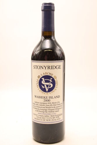 (1) 2000 Stonyridge Vineyard Larose, Waiheke Island [BC95]