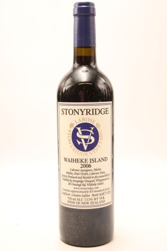 (1) 2006 Stonyridge Vineyard Larose, Waiheke Island