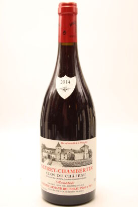 (1) 2014 Domaine Armand Rousseau Pere et Fils Gevrey-Chambertin Clos du Chateau, Cote de Nuits [WS93]