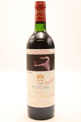 (1) 1990 Chateau Mouton Rothschild, Pauillac [JR17]