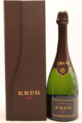 (1) 2002 Krug Vintage Brut, Champagne [JR18.5] [RP97] (GB)