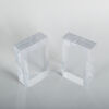 A Pair of Lucite Book Ends - 2