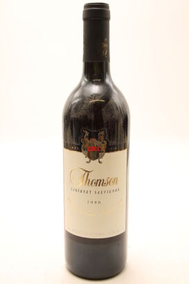 (1) 2000 Thomson Woolpunda Vineyard Cabernet Sauvignon, Australia