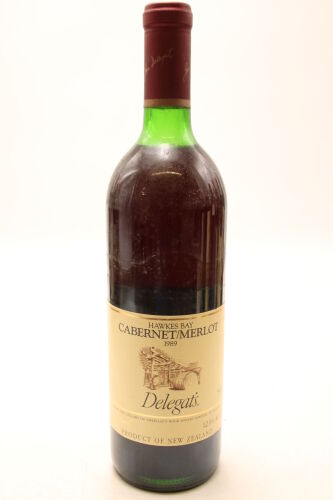 (1) 1989 Delegat's Cabernet - Merlot, Hawke's Bay