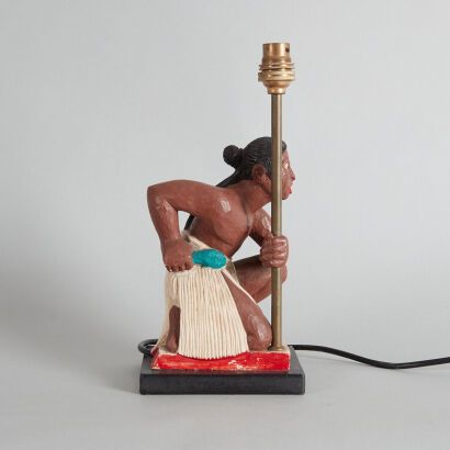 A Figure Table Lamp