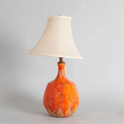 A Retro Ceramic Lamp