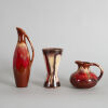 A Collection of Three West German Vases