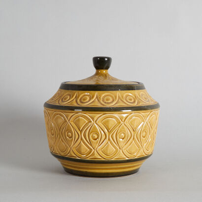 A Large West German Lidded Pot