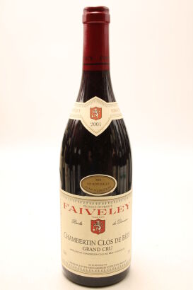 (1) 2001 Domaine Faiveley Chambertin Clos de Beze Grand Cru, Cote de Nuits