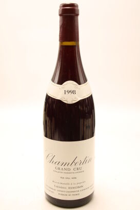 (1) 1998 Frederic Esmonin Chambertin Grand Cru, Cote de Nuits