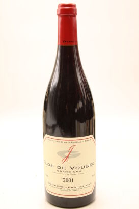 (1) 2001 Domaine Jean Grivot Clos de Vougeot Grand Cru, Cote de Nuits [JR17]