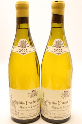 (2) 2002 Domaine Francois Raveneau Montee de Tonnerre, Chablis Premier Cru