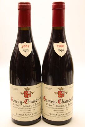 (2) 2001 Domaine Denis Mortet Lavaux Saint-Jacques, Gevrey-Chambertin Premier Cru