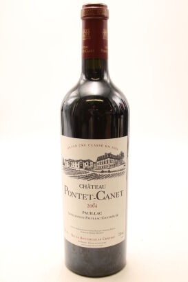 (1) 2004 Chateau Pontet-Canet, Pauillac [JR17] [WS93] [WE93]