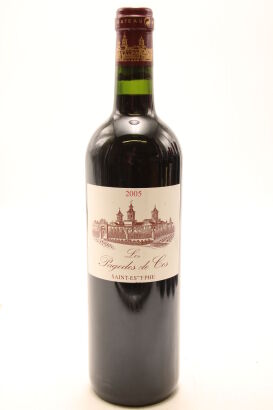 (1) 2005 Chateau Cos d'Estournel 'Les Pagodes de Cos', Saint-Estephe