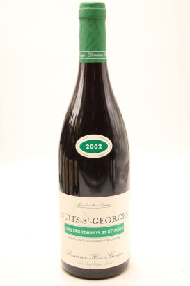 (1) 2002 Domaine Henri Gouges Clos des Porrets Monopole, Nuits-Saint-Georges Premier Cru