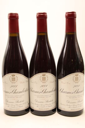 (3) 2001 Domaine Denis Bachelet Charmes-Chambertin Grand Cru Vieilles Vignes, Cote de Nuits