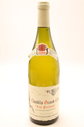 (1) 2006 Rene et Vincent Dauvissat-Camus Les Preuses, Chablis Grand Cru [WS93] [RP97]