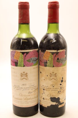 (2) 1975 Chateau Mouton Rothschild, Pauillac