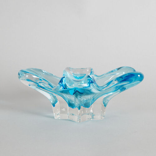 An Italian Glass Splash Dish