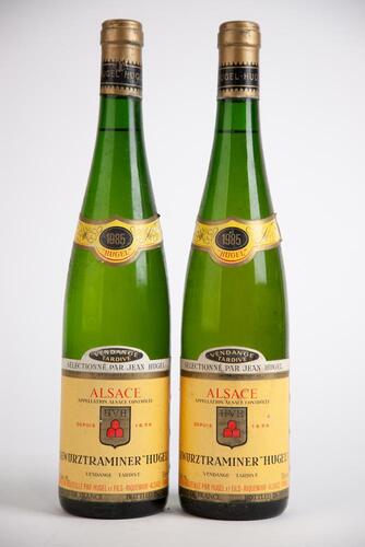 (2) 1985 Hugel Vendange Tardive Gewurtztraminer, Alsace