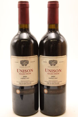 (2) 2004 Unison Vineyard Unison Selection Red, Gimblett Gravels