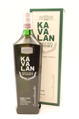 (1) Kavalan Concertmaster Port Cask 70cl 40% alc.&nbsp;噶瑪蘭山川首席波特桶單一麦芽威士忌