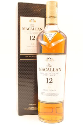 (1) Macallan 12 Year Old Sherry Oak Single Malt Scotch Whisky 700ml, 40% alc (GB)