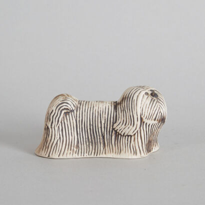 A Swedish Gustavsberg Dog Figure Designed by Lisa Larson